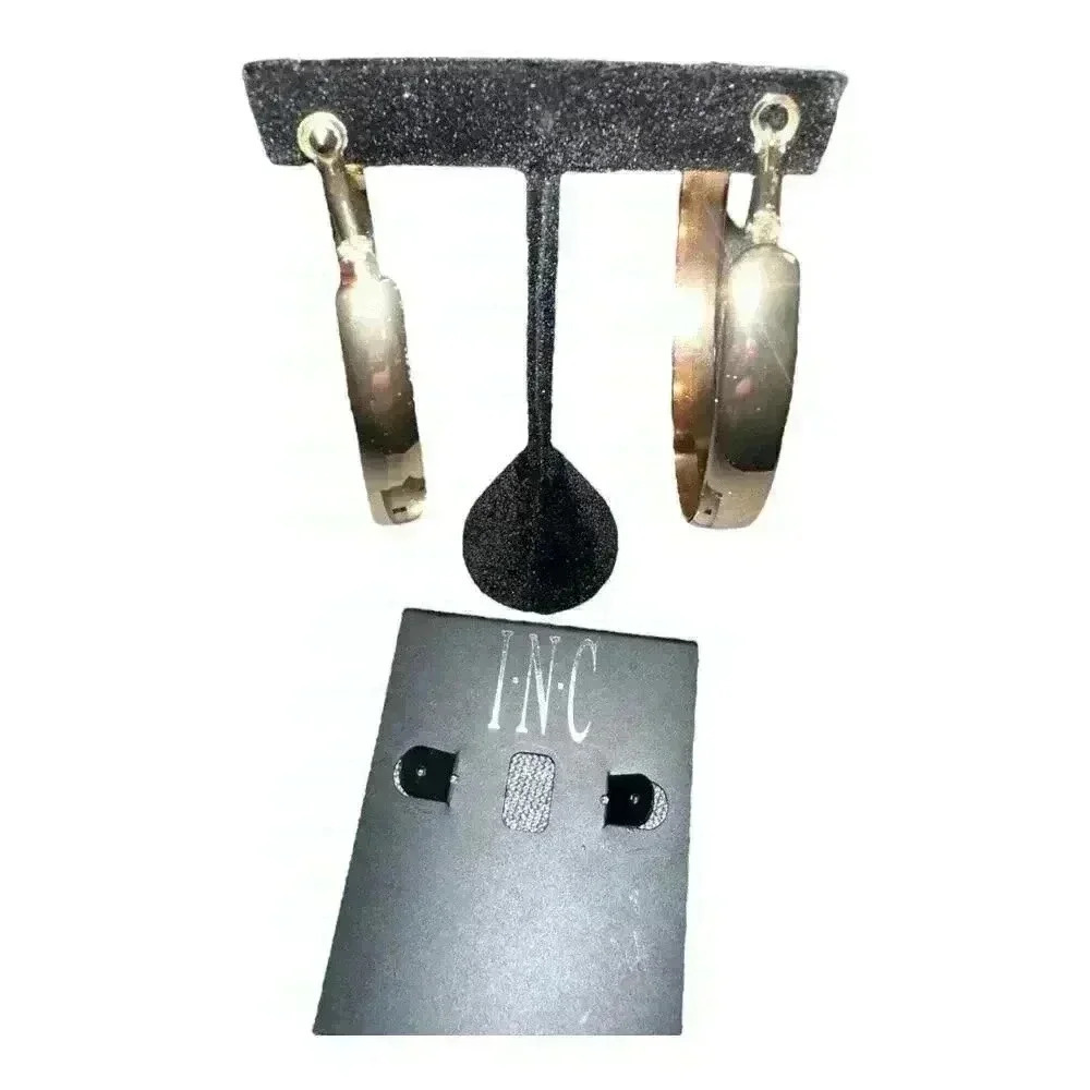 I.N.C. International Concepts Gold Tone Hoop Earrings